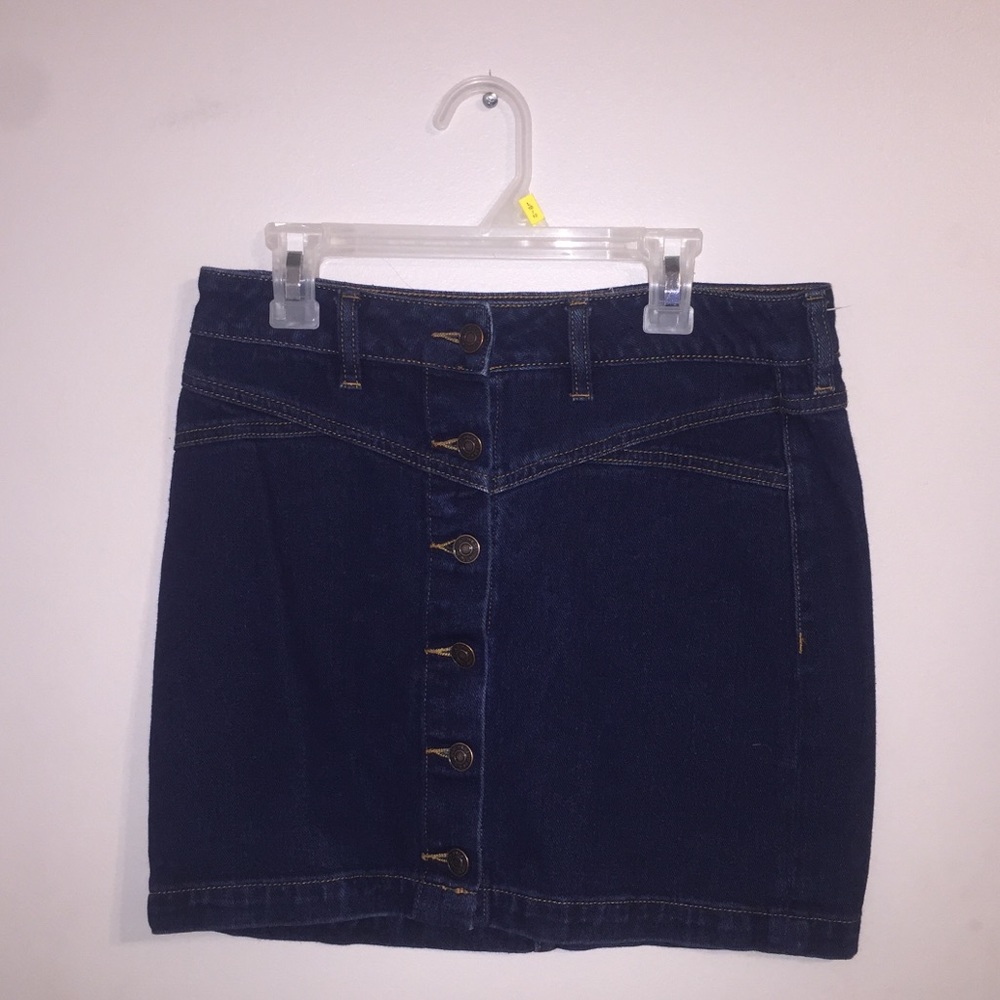 jean skirt